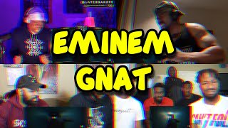 Eminem  Gnat  2nd verse   REACTION MASHUP [upl. by Derinna]