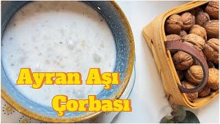 BUZ GİBİ🫠 Ayran Aşı Çorbası✨ Soğuk çorba tarifi [upl. by Horwath]