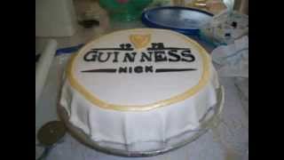 Guinness Bottle Cap Cake [upl. by Fassold]