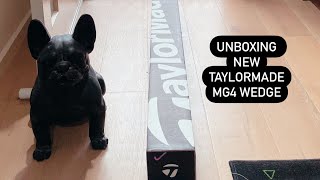 UNBOXING NEW TAYLORMADE MG4 WEDGE [upl. by Helaina664]