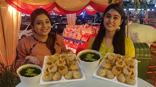 Golgappa Eating Challenge With Himmi Styles  Pani Puri Eating Competition [upl. by Erick]