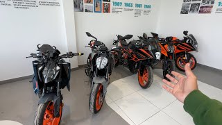 2024 KTM All Bikes Latest New Full Price List [upl. by Eico]