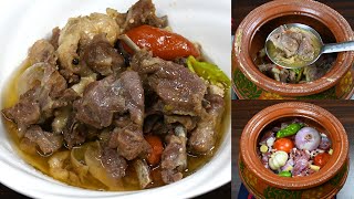 Authentic Peshawari Rosh  Namkeen Gosht Recipe  Traditional KPK and Baluchistan [upl. by Armond]