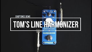 Toms Line Pedals  AHAR3 Harmonizer  Playthrough Harmonist Pitch Shifter [upl. by Aicelet]