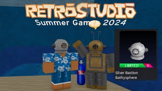 Silver Bastion Bathysphere RetroStudio Summer Games 2024  RetroStudio  Roblox [upl. by Anhcar]