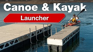 Canoe and Kayak Launcher  CanadaDocks [upl. by Loginov]