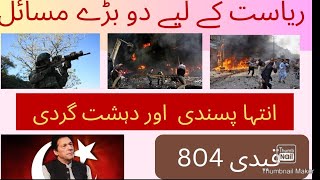 Two Major issues for the state Extremism Terrorism and Imran Khan Narrative of   Research Video [upl. by Eural770]