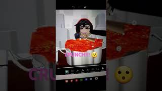 SPICY ENOKI MUSHROOM CHALLENGE 😮💅🏻 [upl. by Atikir]