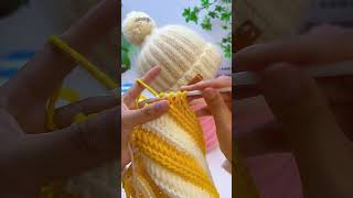 かぎ針編みの帽子のチュートリアル 크로 셰 뜨개질 모자 튜토리얼 Tığ İşi Şapka Eğitimi Crochet Hat Tutorial かぎ針編み 뜨개질 tricô [upl. by Kitarp]