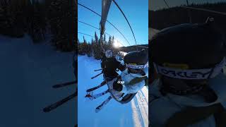 I met the sickest Skiier at Banff Sunshine Ski Resort skiing snowboarding banff [upl. by Copeland]