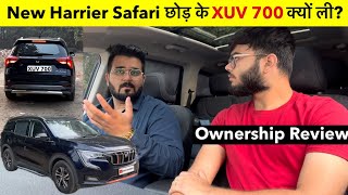 New Harrier Safari लेने की सोच रहे हो तो ये वीडियो जरूर देख लेना 🚀 XUV 700  Ownership Review [upl. by Eenalem706]