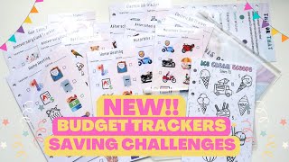 BUDGET TRACKERS amp SAVING CHALLENGES  SMALL BUSINESS NEW PRODUCTS [upl. by Bee306]