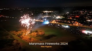 Marymass Fireworks 2024 [upl. by Acysej]