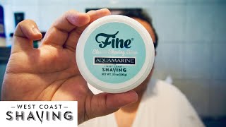 Aquamarine By Fine Accoutrements  The Daily Shave [upl. by Alehc]