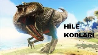 ARK Survival Evolved Türkçe  HİLE KODLARI [upl. by Leahcimed]