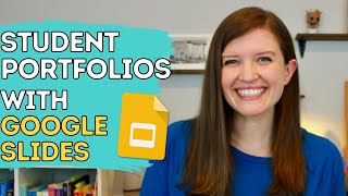 How To Create Student ePortfolios With Google Slides  Teacher EdTech Tutorial [upl. by Ohl451]