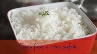 Como fazer arroz soltinho [upl. by Ylicic]