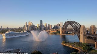 WebcamSydney 1 live streaming view of harbour 247 [upl. by Ellenehc]