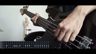 TABS Twenty One Pilots  Next Semester  Bass Cover [upl. by Krystalle]