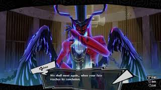 Persona 5 Royal Satanael fusion with Arsenes cutscene [upl. by Mohr]