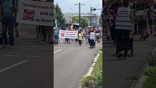 Heilbronn steht auf Demo mit Trommeln und Wolfgang Burkard 27072024 [upl. by Ephram]