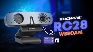 ROCWARE RC28 Webcam Review  Best Budget Webcam 🔥 [upl. by Valerie]