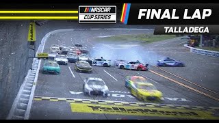 Photo finish at Talladega leaves Ryan Blaney victorious [upl. by Hgielac]