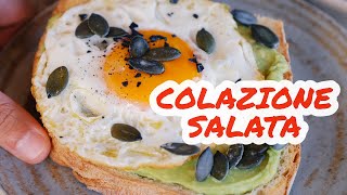 COLAZIONE SALATA 4 idee per farla in casa velocemente Cotto al Dente [upl. by Loy]