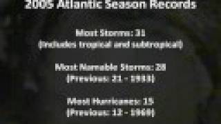 2005 Atlantic Hurricane Season Overview [upl. by Archangel]