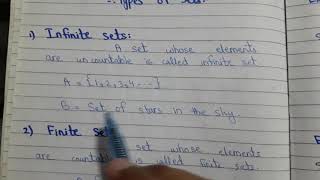 Finite and Infinite Sets with examples  Finite Sets amp Infinite Sets In Hindi  Urdu [upl. by Ecirtam]