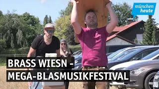 Brass Wiesn In Eching startet das MegaBlasmusikfestival [upl. by Akla]