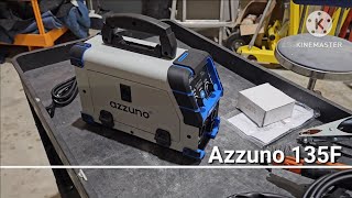 Azzuno 135 amp 3 in 1 Mig Welder from Amazon unboxing and review [upl. by Penman422]