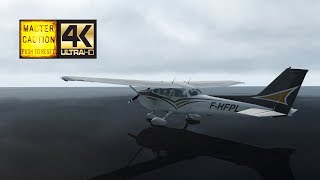 Private2018 London Biggin Hill EGKB ✈ EGJJ Jersey AirfoilLabs Cessna 172SP  XP11 4K [upl. by Hickie]