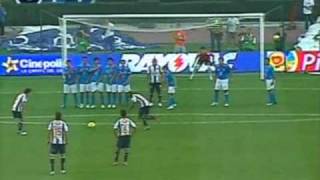 monterrey vs cruz azul gol de chupete suazo 2009 jornada 5 clausura 2009 [upl. by Zenger249]