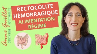 Rectocolite hémorragique RCH  quelle alimentation pour réduire linflammation [upl. by Federico]