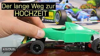 Benetton Ford B194 Michael Schumacher als Slotcar  Teil 3 [upl. by Nohsav]