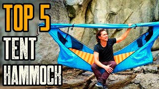 TOP 5 BEST HAMMOCK TENT for CAMPING amp BACKPACKING [upl. by Lanahtan]