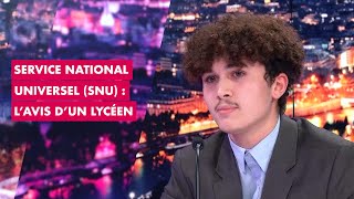 Service national universel SNU  l’avis d’un lycéen [upl. by Suoivart]