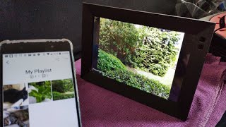 Nixplay Photo Frame Speaker Volume Test  Gadget Explained Extended Unboxing [upl. by Thorin969]