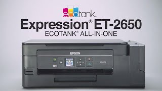 Epson Expression ET2650  Take the Tour [upl. by Liam]