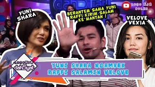 RAFFI AHMAD BERANTEM SAMA YUNI SHARA MALAH KIRIM SALAM BUAT VELOVE VEXIA  LUCUNYA DAHSYAT [upl. by Anniala435]