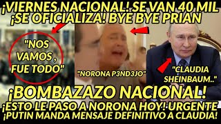 VIERNES NACIONAL SE VAN MAS DE 40 MIL SE ACABO URGENTEE ESTO LE PASO A NORONA HOY SALE PUTTIN [upl. by Neelyhtak]