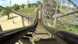 Pegasus At Mt Olympus In Wisconsin Front Car POV [upl. by Nomael709]