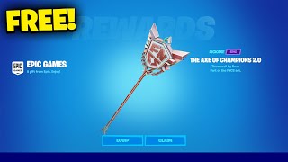 How to Get the FNCS Pickaxe for FREE in Fortnite [upl. by Aleahs588]