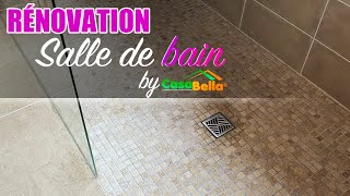 RÉNOVATION COMPLÈTE DUNE quot SALLE DE BAIN AVEC DOUCHE ITALIENNE quot AVEC INTERVIEW DE LINSTALLATEUR [upl. by Palma208]