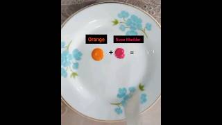 ORANGEROSE MADDER  youtuber art youtubeshorts oddlysatisfying shorts [upl. by Catherina]