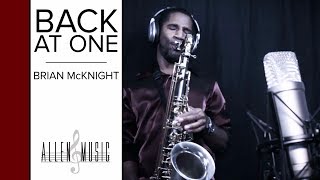 Back at One  Brian McKnight Saxophone Cover [upl. by Ennovyahs]