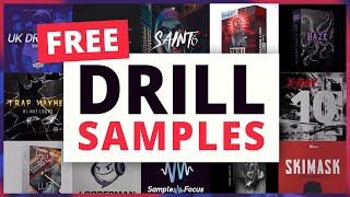 15 FREE Drill Sample Packs 3GB [upl. by Nanerb893]