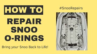 Ultimate Guide How to Fix your SNOO by an Expert SNOO ORings Repair [upl. by Nnod]