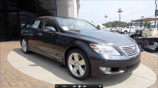 2011 Lexus LS460 L Start Up Engine and In Depth Tour [upl. by Aerdnak]